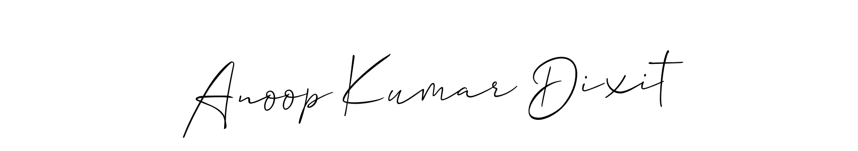 Create a beautiful signature design for name Anoop Kumar Dixit. With this signature (Allison_Script) fonts, you can make a handwritten signature for free. Anoop Kumar Dixit signature style 2 images and pictures png