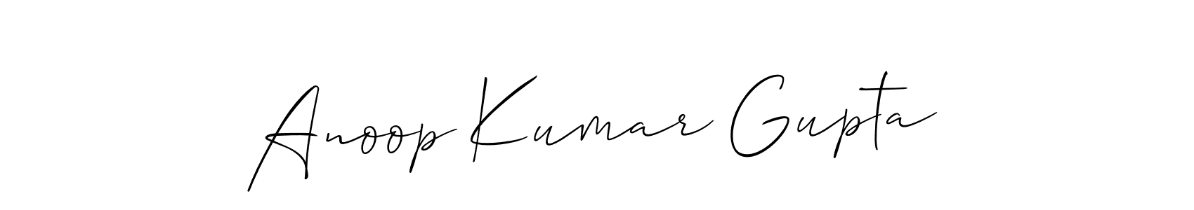 This is the best signature style for the Anoop Kumar Gupta name. Also you like these signature font (Allison_Script). Mix name signature. Anoop Kumar Gupta signature style 2 images and pictures png
