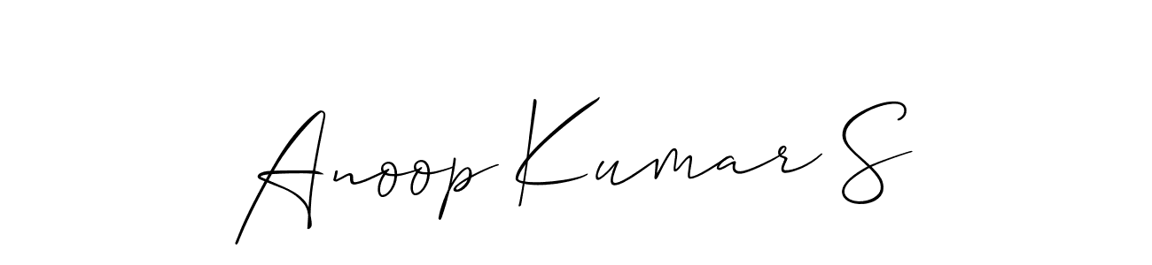 Check out images of Autograph of Anoop Kumar S name. Actor Anoop Kumar S Signature Style. Allison_Script is a professional sign style online. Anoop Kumar S signature style 2 images and pictures png