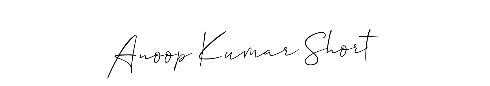 Also You can easily find your signature by using the search form. We will create Anoop Kumar Short name handwritten signature images for you free of cost using Allison_Script sign style. Anoop Kumar Short signature style 2 images and pictures png