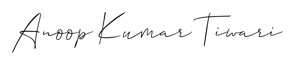 Personalize your online presence with Anoop Kumar Tiwari signature rendered in elegant Allison_Script font. Great for website footers and blogs. Anoop Kumar Tiwari signature style 2 images and pictures png