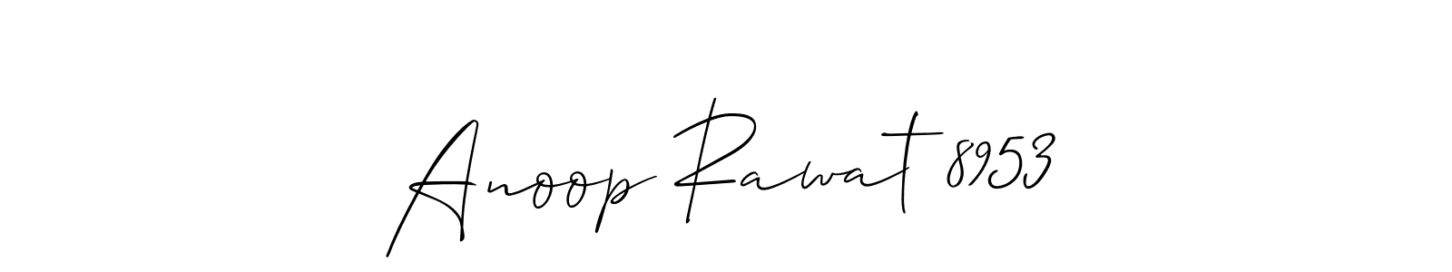 Make a beautiful signature design for name Anoop Rawat 8953. Use this online signature maker to create a handwritten signature for free. Anoop Rawat 8953 signature style 2 images and pictures png