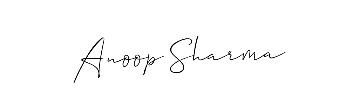 if you are searching for the best signature style for your name Anoop Sharma. so please give up your signature search. here we have designed multiple signature styles  using Allison_Script. Anoop Sharma signature style 2 images and pictures png