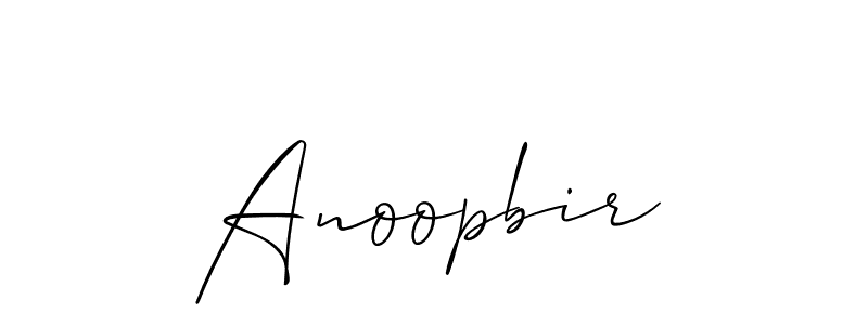 How to Draw Anoopbir signature style? Allison_Script is a latest design signature styles for name Anoopbir. Anoopbir signature style 2 images and pictures png