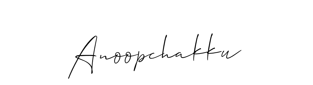 Make a beautiful signature design for name Anoopchakku. Use this online signature maker to create a handwritten signature for free. Anoopchakku signature style 2 images and pictures png