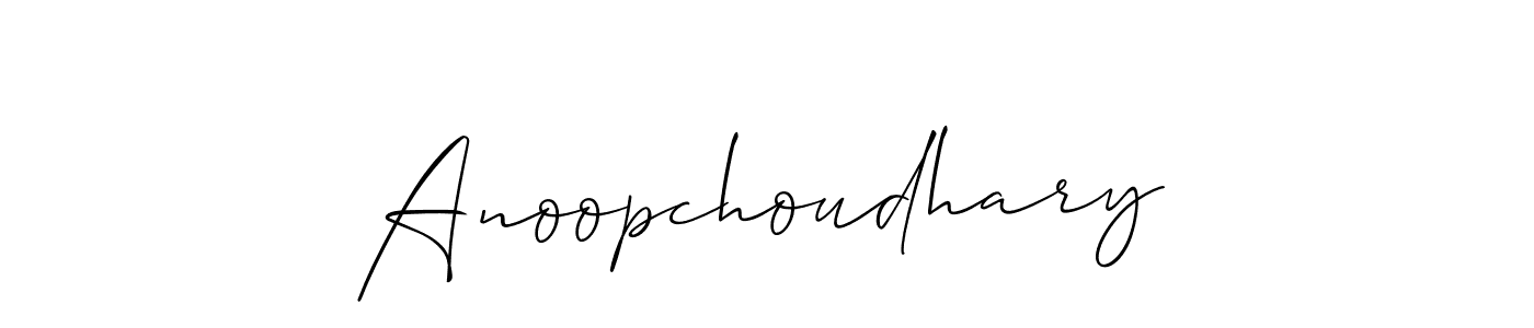 Make a beautiful signature design for name Anoopchoudhary. Use this online signature maker to create a handwritten signature for free. Anoopchoudhary signature style 2 images and pictures png
