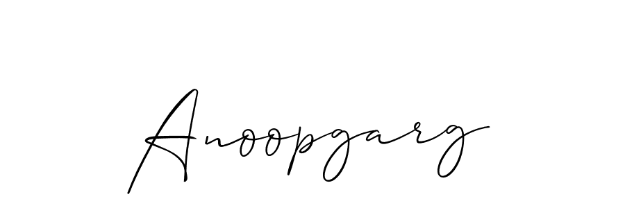 How to Draw Anoopgarg signature style? Allison_Script is a latest design signature styles for name Anoopgarg. Anoopgarg signature style 2 images and pictures png