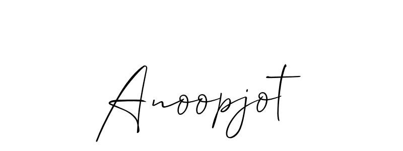 Also You can easily find your signature by using the search form. We will create Anoopjot name handwritten signature images for you free of cost using Allison_Script sign style. Anoopjot signature style 2 images and pictures png