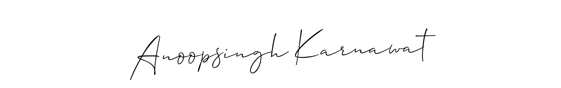 See photos of Anoopsingh Karnawat official signature by Spectra . Check more albums & portfolios. Read reviews & check more about Allison_Script font. Anoopsingh Karnawat signature style 2 images and pictures png