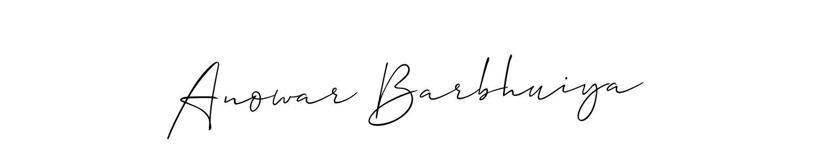 Here are the top 10 professional signature styles for the name Anowar Barbhuiya. These are the best autograph styles you can use for your name. Anowar Barbhuiya signature style 2 images and pictures png