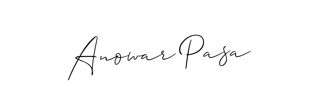 Best and Professional Signature Style for Anowar Pasa. Allison_Script Best Signature Style Collection. Anowar Pasa signature style 2 images and pictures png