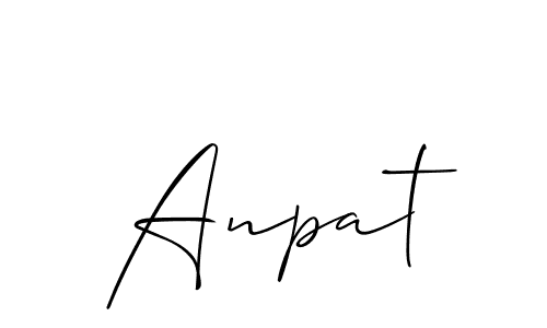 Check out images of Autograph of Anpat name. Actor Anpat Signature Style. Allison_Script is a professional sign style online. Anpat signature style 2 images and pictures png