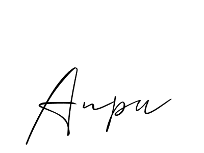 Once you've used our free online signature maker to create your best signature Allison_Script style, it's time to enjoy all of the benefits that Anpu name signing documents. Anpu signature style 2 images and pictures png