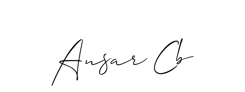 Here are the top 10 professional signature styles for the name Ansar Cb. These are the best autograph styles you can use for your name. Ansar Cb signature style 2 images and pictures png