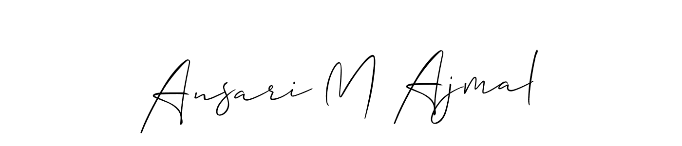 Check out images of Autograph of Ansari M Ajmal name. Actor Ansari M Ajmal Signature Style. Allison_Script is a professional sign style online. Ansari M Ajmal signature style 2 images and pictures png