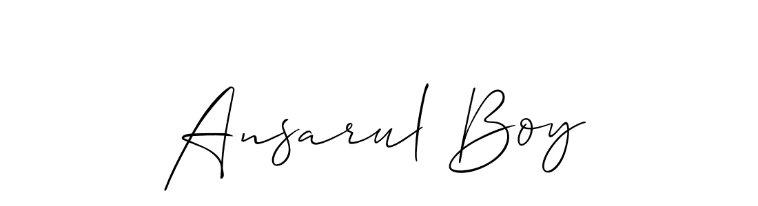 This is the best signature style for the Ansarul Boy name. Also you like these signature font (Allison_Script). Mix name signature. Ansarul Boy signature style 2 images and pictures png