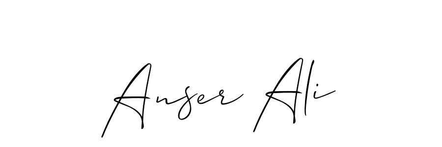 See photos of Anser Ali official signature by Spectra . Check more albums & portfolios. Read reviews & check more about Allison_Script font. Anser Ali signature style 2 images and pictures png