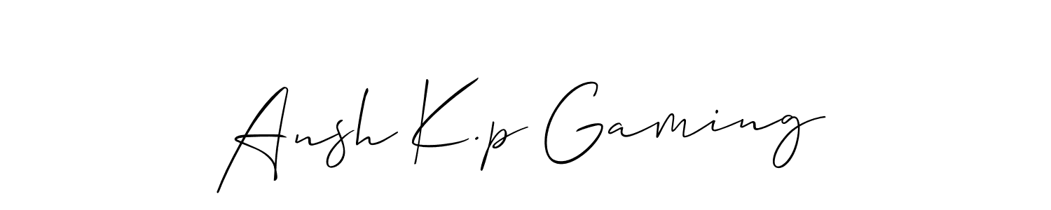 Check out images of Autograph of Ansh K.p Gaming name. Actor Ansh K.p Gaming Signature Style. Allison_Script is a professional sign style online. Ansh K.p Gaming signature style 2 images and pictures png