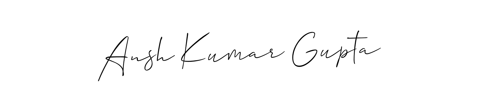 Best and Professional Signature Style for Ansh Kumar Gupta. Allison_Script Best Signature Style Collection. Ansh Kumar Gupta signature style 2 images and pictures png
