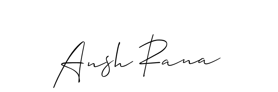 Similarly Allison_Script is the best handwritten signature design. Signature creator online .You can use it as an online autograph creator for name Ansh Rana. Ansh Rana signature style 2 images and pictures png