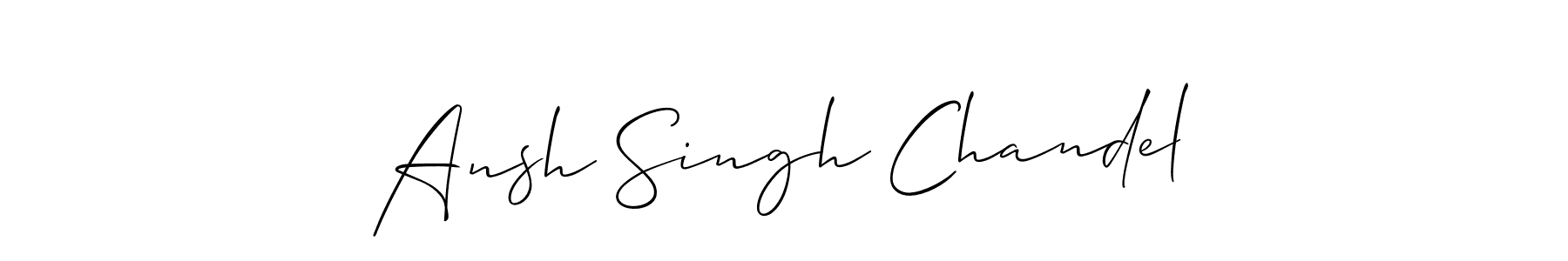 How to make Ansh Singh Chandel signature? Allison_Script is a professional autograph style. Create handwritten signature for Ansh Singh Chandel name. Ansh Singh Chandel signature style 2 images and pictures png
