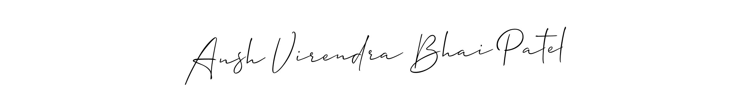 Once you've used our free online signature maker to create your best signature Allison_Script style, it's time to enjoy all of the benefits that Ansh Virendra Bhai Patel name signing documents. Ansh Virendra Bhai Patel signature style 2 images and pictures png