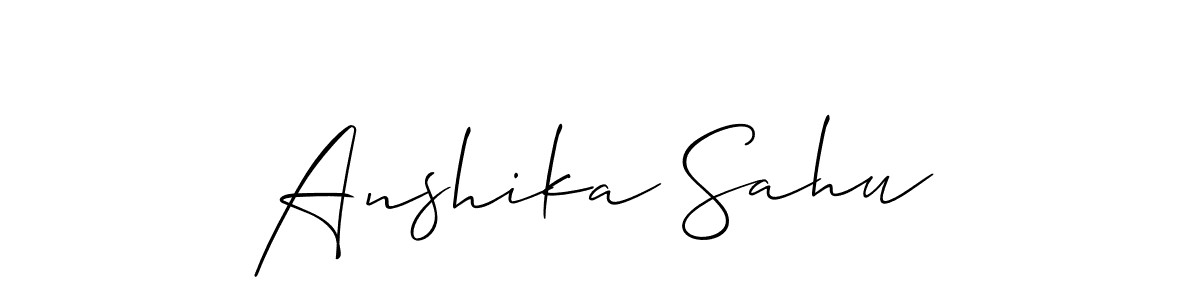 Here are the top 10 professional signature styles for the name Anshika Sahu. These are the best autograph styles you can use for your name. Anshika Sahu signature style 2 images and pictures png