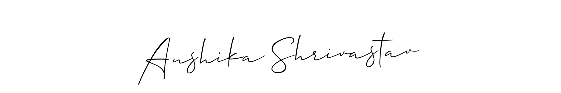 How to Draw Anshika Shrivastav signature style? Allison_Script is a latest design signature styles for name Anshika Shrivastav. Anshika Shrivastav signature style 2 images and pictures png