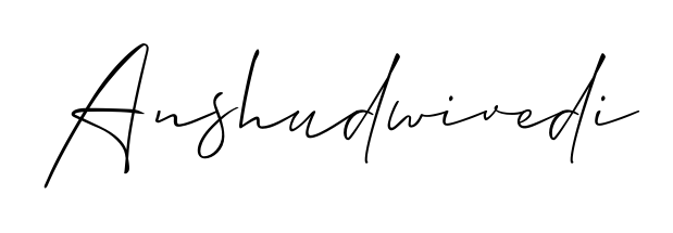 Create your official email sign-off with Anshudwivedi name in Allison_Script style. Crisp, clean, and perfectly legible across all screens. Anshudwivedi signature style 2 images and pictures png