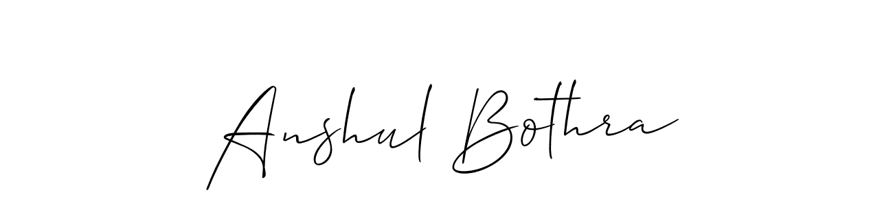 You can use this online signature creator to create a handwritten signature for the name Anshul Bothra. This is the best online autograph maker. Anshul Bothra signature style 2 images and pictures png