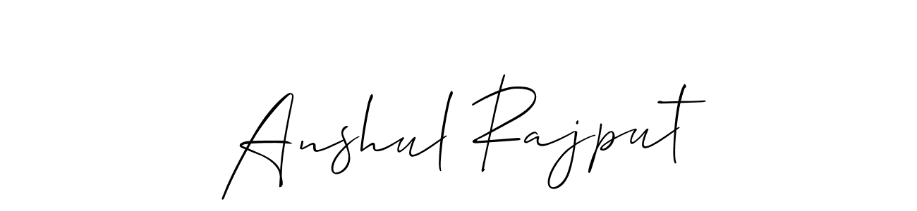Best and Professional Signature Style for Anshul Rajput. Allison_Script Best Signature Style Collection. Anshul Rajput signature style 2 images and pictures png