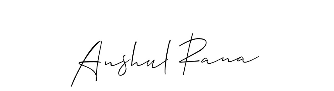Here are the top 10 professional signature styles for the name Anshul Rana. These are the best autograph styles you can use for your name. Anshul Rana signature style 2 images and pictures png