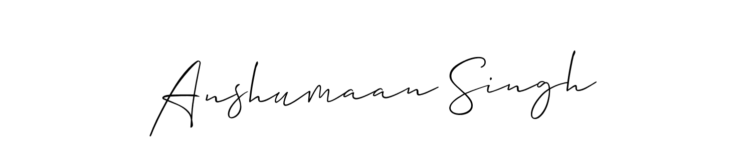 Make a beautiful signature design for name Anshumaan Singh. Use this online signature maker to create a handwritten signature for free. Anshumaan Singh signature style 2 images and pictures png