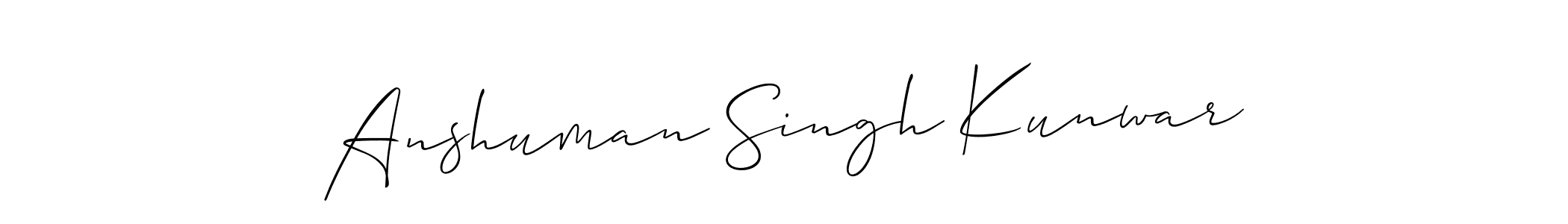 Best and Professional Signature Style for Anshuman Singh Kunwar. Allison_Script Best Signature Style Collection. Anshuman Singh Kunwar signature style 2 images and pictures png
