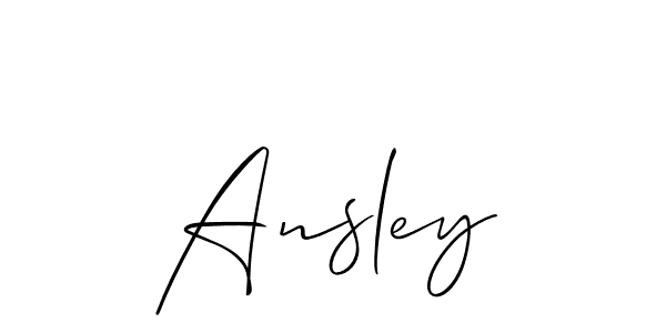 Once you've used our free online signature maker to create your best signature Allison_Script style, it's time to enjoy all of the benefits that Ansley name signing documents. Ansley signature style 2 images and pictures png