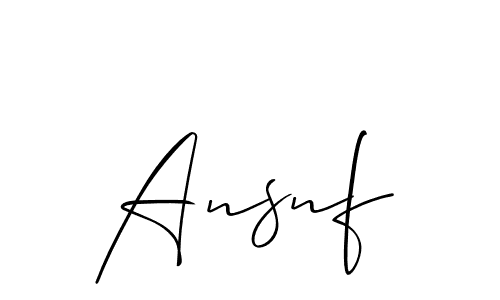 See photos of Ansnf official signature by Spectra . Check more albums & portfolios. Read reviews & check more about Allison_Script font. Ansnf signature style 2 images and pictures png