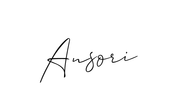 You can use this online signature creator to create a handwritten signature for the name Ansori. This is the best online autograph maker. Ansori signature style 2 images and pictures png