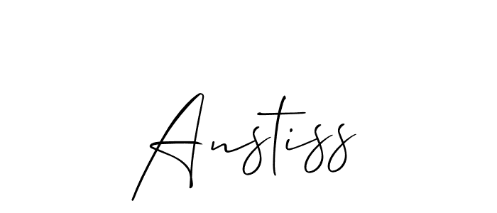 Also we have Anstiss name is the best signature style. Create professional handwritten signature collection using Allison_Script autograph style. Anstiss signature style 2 images and pictures png