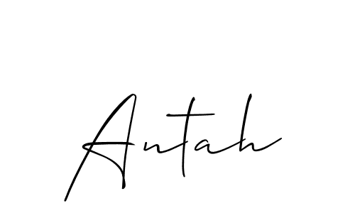 Similarly Allison_Script is the best handwritten signature design. Signature creator online .You can use it as an online autograph creator for name Antah. Antah signature style 2 images and pictures png