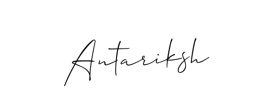 Antariksh stylish signature style. Best Handwritten Sign (Allison_Script) for my name. Handwritten Signature Collection Ideas for my name Antariksh. Antariksh signature style 2 images and pictures png