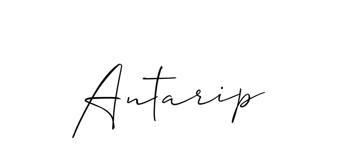 How to Draw Antarip signature style? Allison_Script is a latest design signature styles for name Antarip. Antarip signature style 2 images and pictures png