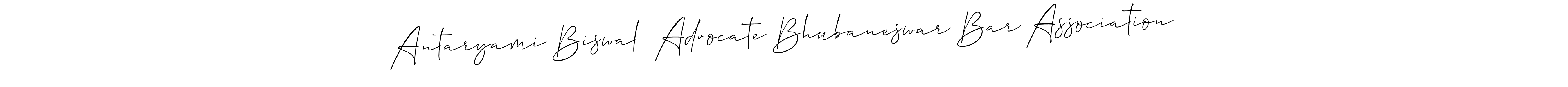 You can use this online signature creator to create a handwritten signature for the name Antaryami Biswal  Advocate Bhubaneswar Bar Association. This is the best online autograph maker. Antaryami Biswal  Advocate Bhubaneswar Bar Association signature style 2 images and pictures png