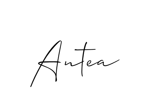 Best and Professional Signature Style for Antea. Allison_Script Best Signature Style Collection. Antea signature style 2 images and pictures png