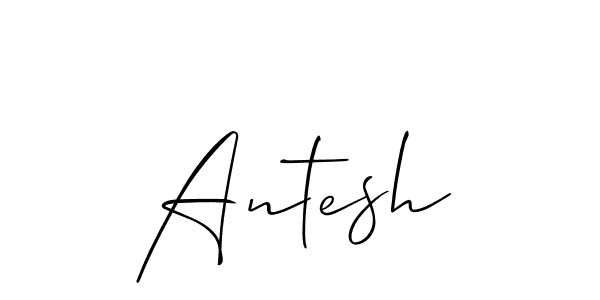 You can use this online signature creator to create a handwritten signature for the name Antesh. This is the best online autograph maker. Antesh signature style 2 images and pictures png