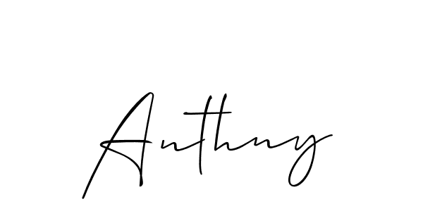 Check out images of Autograph of Anthny name. Actor Anthny Signature Style. Allison_Script is a professional sign style online. Anthny signature style 2 images and pictures png