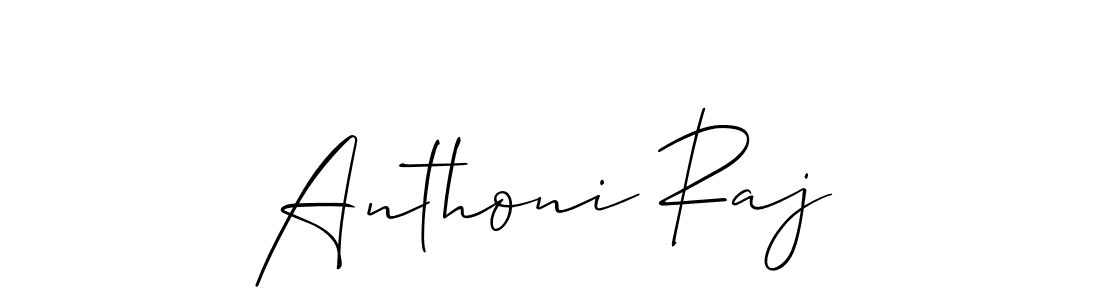 if you are searching for the best signature style for your name Anthoni Raj. so please give up your signature search. here we have designed multiple signature styles  using Allison_Script. Anthoni Raj signature style 2 images and pictures png