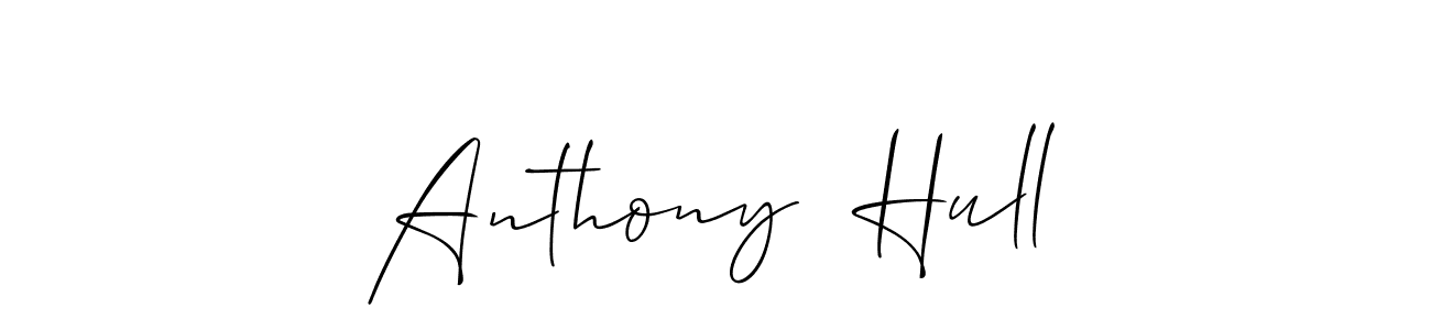 if you are searching for the best signature style for your name Anthony  Hull. so please give up your signature search. here we have designed multiple signature styles  using Allison_Script. Anthony  Hull signature style 2 images and pictures png