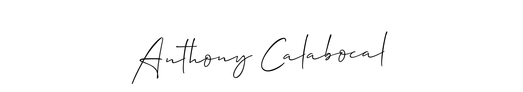 Once you've used our free online signature maker to create your best signature Allison_Script style, it's time to enjoy all of the benefits that Anthony Calabocal name signing documents. Anthony Calabocal signature style 2 images and pictures png