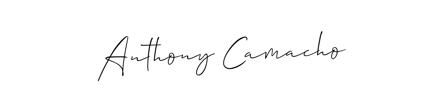 Also You can easily find your signature by using the search form. We will create Anthony Camacho name handwritten signature images for you free of cost using Allison_Script sign style. Anthony Camacho signature style 2 images and pictures png