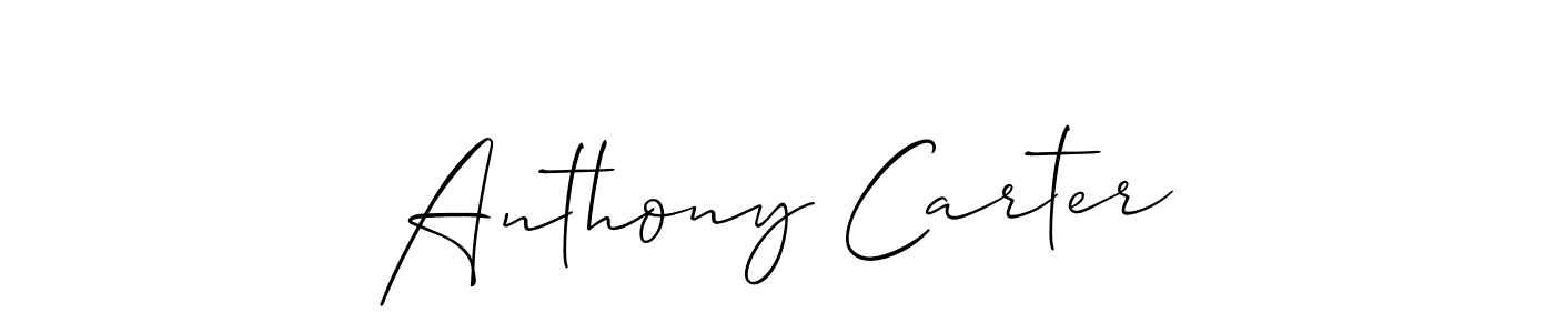Make a beautiful signature design for name Anthony Carter. Use this online signature maker to create a handwritten signature for free. Anthony Carter signature style 2 images and pictures png
